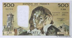 500 Francs PASCAL FRANKREICH  1993 F.71.51