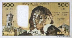 500 Francs PASCAL FRANKREICH  1976 F.71.14