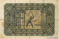 50 Francs SUISSE  1943 P.34n pr.TB