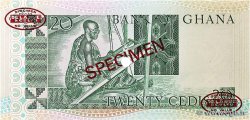 20 Cedis Spécimen GHANA  1982 P.21cs pr.NEUF