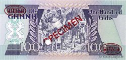 100 Cedis Spécimen GHANA  1983 P.26as ST