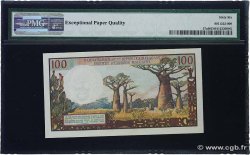 100 Francs - 20 Ariary MADAGASCAR  1966 P.057a NEUF