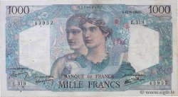 1000 Francs MINERVE ET HERCULE FRANKREICH  1946 F.41.16