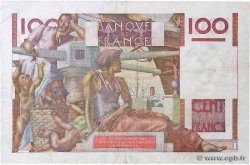 100 Francs JEUNE PAYSAN FRANKREICH  1952 F.28.33 SS