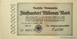 500 Millions Mark GERMANY  1923 PS.1019