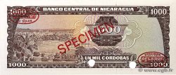 1000 Cordobas Spécimen NICARAGUA  1972 P.128bs pr.NEUF