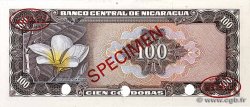 100 Cordobas Spécimen NICARAGUA  1979 P.132s pr.NEUF