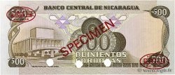 500 Cordobas Spécimen NIKARAGUA  1979 P.138s ST