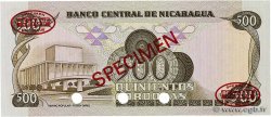 500 Cordobas Spécimen NICARAGUA  1979 P.138s NEUF
