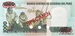 1000 Soles de Oro Spécimen PERú  1979 P.118s FDC