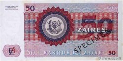 50 Zaïres Spécimen ZAÏRE  1980 P.25s pr.SUP