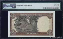 5 Dollars RHODÉSIE  1978 P.36b NEUF