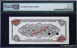 500 Francs Spécimen RWANDA BURUNDI  1960 P.06s NEUF