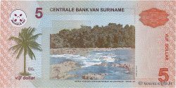 5 Dollars SURINAM  2004 P.157a NEUF