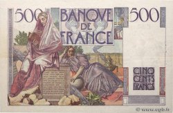 500 Francs CHATEAUBRIAND FRANKREICH  1946 F.34.05 VZ