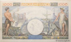 1000 Francs COMMERCE ET INDUSTRIE FRANKREICH  1940 F.39.01 fVZ