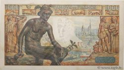 1000 Francs DÉESSE DÉMÉTER FRANCE  1942 F.40.13 XF