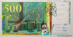 500 Francs PIERRE ET MARIE CURIE FRANKREICH  1995 F.76.02 fST+
