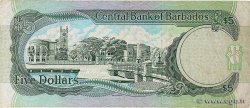 5 Dollars BARBADE  1996 P.47 TB