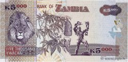 5000 Kwacha SAMBIA  2005 P.45b ST