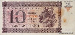 10 Korun SLOVAQUIE  1943 P.06a TTB+