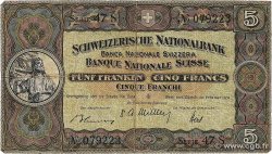 5 Francs SUISSE  1951 P.11o