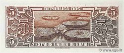 5 Cruzeiros BRAZIL  1961 P.166a UNC-