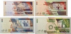 100, 200, 500 et 1000 Lekë Lot ALBANIE  1996 P.62a, P.67, P.68 et P.69 pr.NEUF