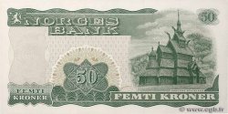 50 Kroner NORVÈGE  1983 P.37d NEUF