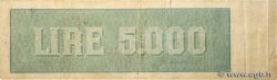 5000 Lire ITALIEN  1947 P.086a fSS