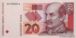 20 Kuna CROATIA  1993 P.30a