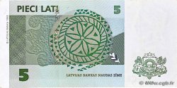 5 Lati LATVIA  2009 P.53c VF