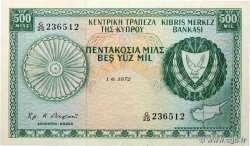 500 Mils CHYPRE  1972 P.42a