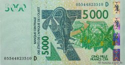 5000 Francs WEST AFRICAN STATES  2005 P.417Dc