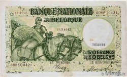 50 Francs - 10 Belgas BÉLGICA  1945 P.106