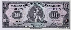 10 Sucres ECUADOR  1975 P.109