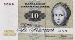 10 Kroner DINAMARCA  1972 P.048a