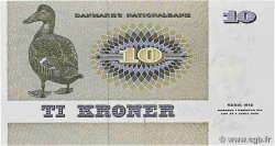 10 Kroner DENMARK  1972 P.048a XF+