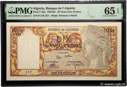 10 Nouveaux Francs ALGÉRIE  1961 P.119a