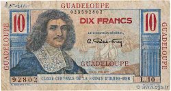 10 Francs Colbert GUADELOUPE  1946 P.32