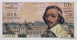10 Nouveaux Francs RICHELIEU FRANCE  1962 F.57.17