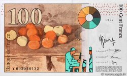 100 Francs CÉZANNE FRANCE  1997 F.74.01 NEUF