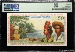 50 Francs FRENCH ANTILLES  1964 P.09b SC+