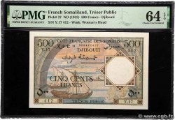 500 Francs DJIBOUTI  1952 P.27