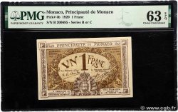 1 Franc MONACO  1920 P.04b