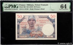 50 Francs TRÉSOR FRANÇAIS FRANCIA  1947 VF.31.01
