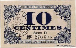 10 Centimes FRANCE regionalism and various Lille 1917 JP.59-1632