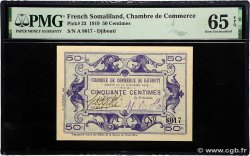 50 Centimes DJIBOUTI  1919 P.23