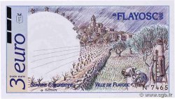 3 Euro FRANCE regionalism and various Flayosc 1996 