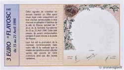 3 Euro FRANCE regionalism and various Flayosc 1996  XF